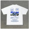 Summer New Car Letter Printed T-shirt for Men and Women Short sleeved O-neck Popular Aesthetic T-shirt Y2K - Image 3