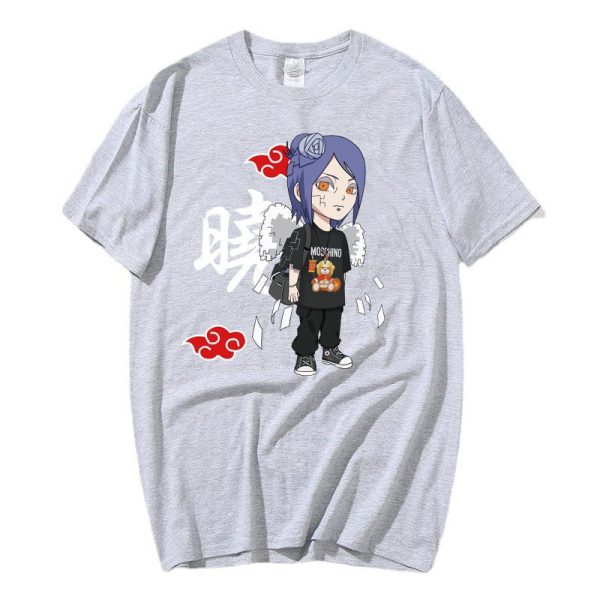 Youth New T-shirt Naruto Naruto Naruto Xiao Organization Little South Men and Women's Bottom T-shirt Top Short Sleeve - Image 10