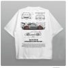 Summer New Car Letter Printed T-shirt for Men and Women Short sleeved O-neck Popular Aesthetic T-shirt Y2K - Image 11