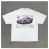 Summer New Car Letter Printed T-shirt for Men and Women Short sleeved O-neck Popular Aesthetic T-shirt Y2K - Image 9