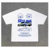 Summer New Car Letter Printed T-shirt for Men and Women Short sleeved O-neck Popular Aesthetic T-shirt Y2K - Image 14