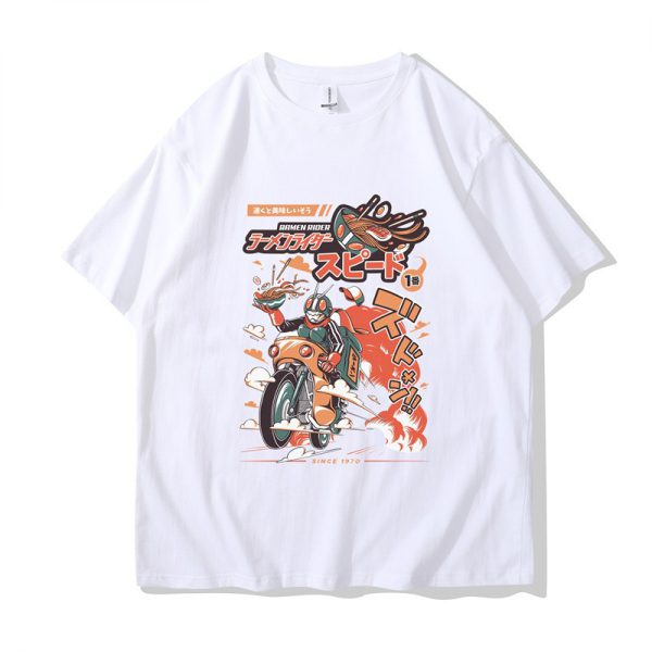 Versatile top for men and women, couple front cartoon printed t-shirt - Image 13