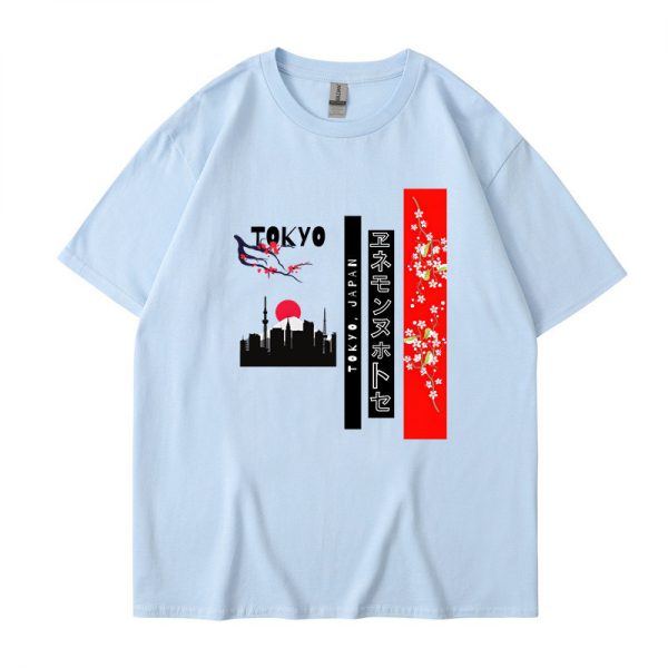 Tokyo Avengers printed cotton T-shirt loose fitting for men and women - Image 2