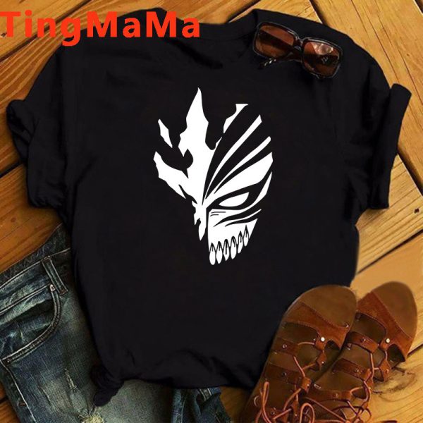 Hot Japanese Anime Bleach T Shirt Men Kawaii Kurosaki Ichigo - Image 22