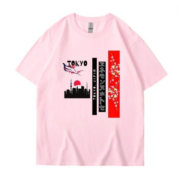 Tokyo Avengers printed cotton T-shirt loose fitting for men and women - Image 4