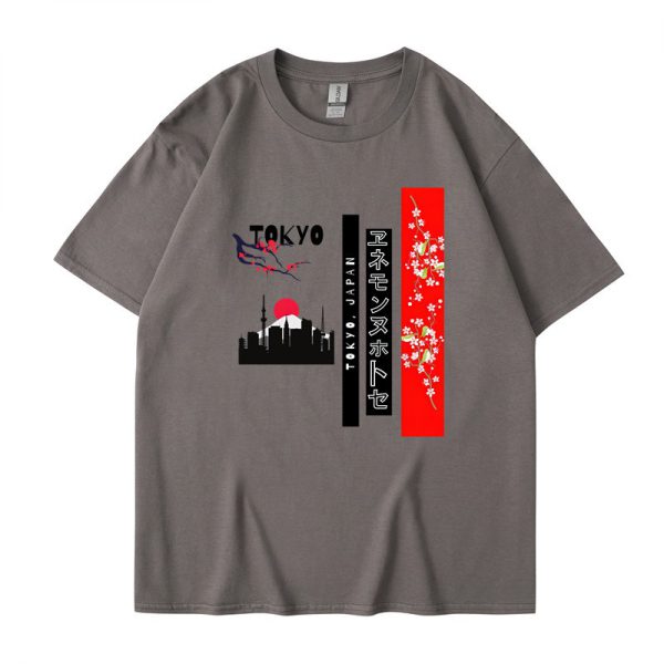 Tokyo Avengers printed cotton T-shirt loose fitting for men and women