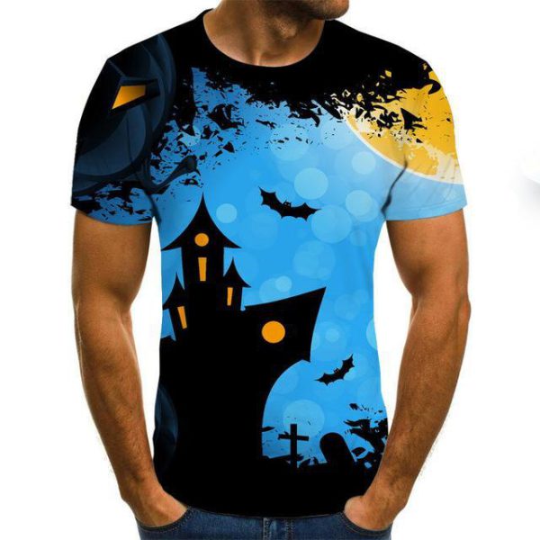 Men clothes 2020 New Mens Short Sleeve T-shirt 3D print t Shirt Casual Breathable funny t shirts - Image 4