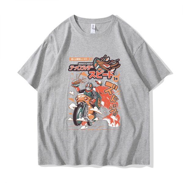 Versatile top for men and women, couple front cartoon printed t-shirt - Image 8