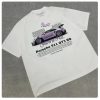 Summer New Car Letter Printed T-shirt for Men and Women Short sleeved O-neck Popular Aesthetic T-shirt Y2K - Image 10